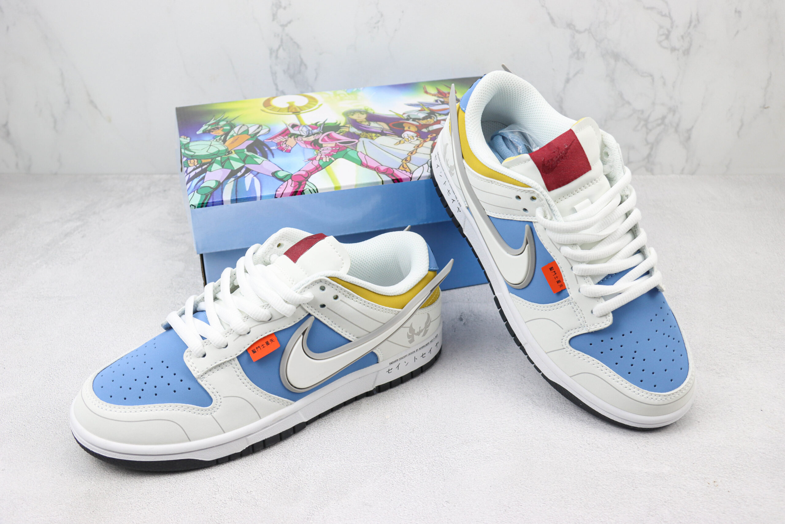 Nike Dunk Low Wings Graffiti Saint Seiya